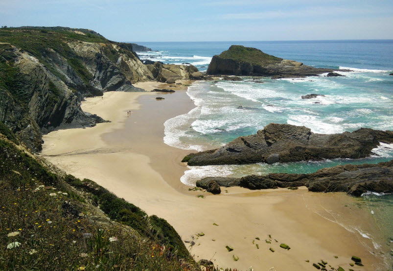 Beach Alteirinhos, Portugal, Portugal